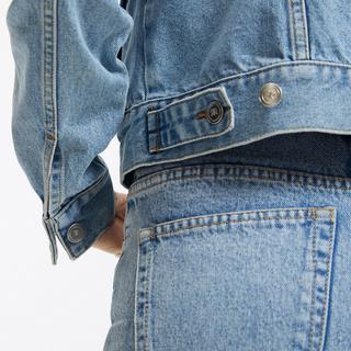 La Redoute Collections Figurnah geschnittene Jeansjacke  