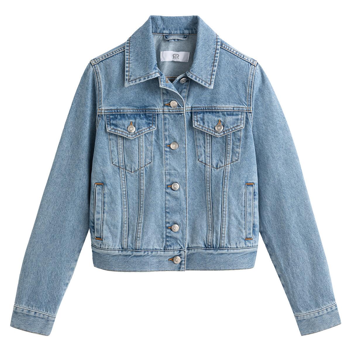 La Redoute Collections Figurnah geschnittene Jeansjacke  