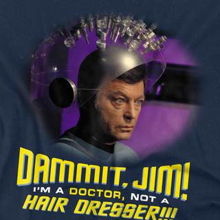Star Trek T-Shirt Not a Hair Dresser  