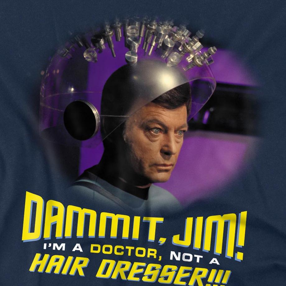 Star Trek Not a Hair Dresser T-Shirt  