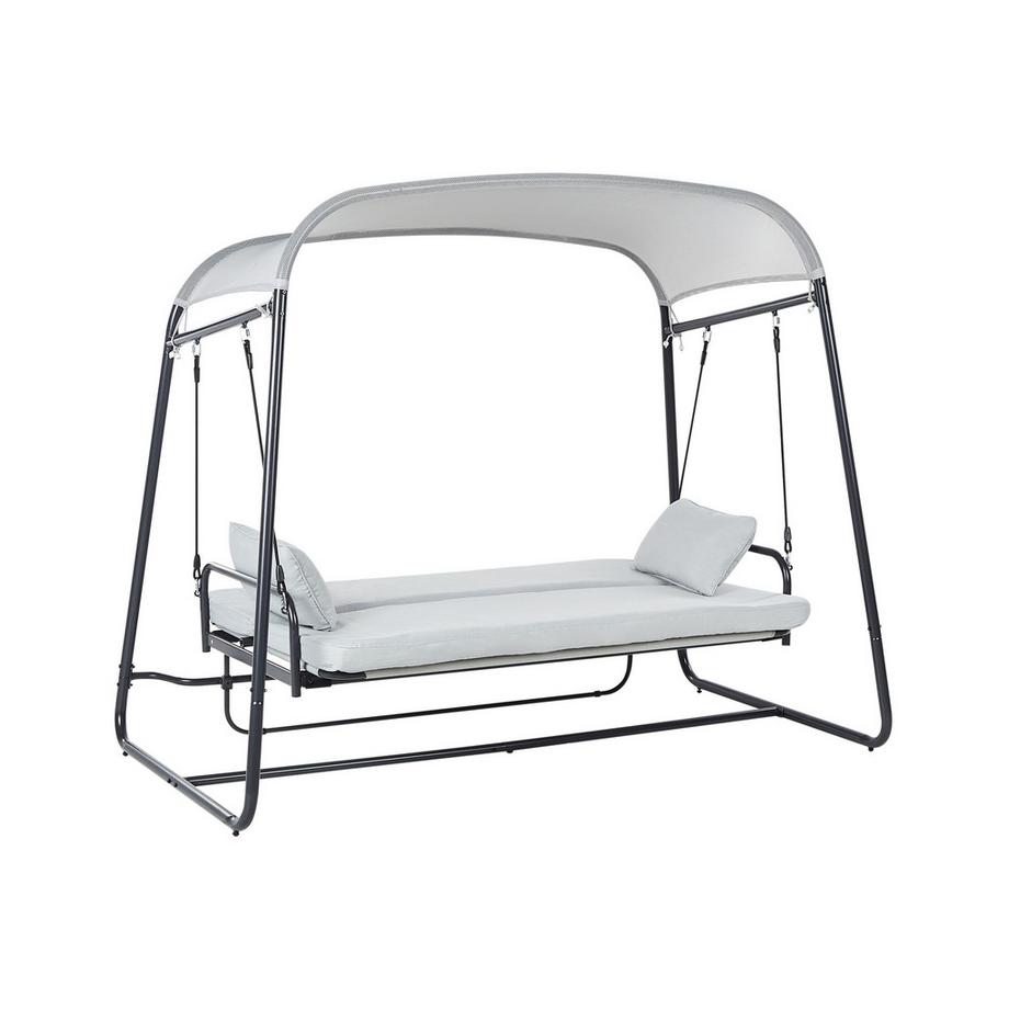 Beliani Dondolo da giardino en Acciaio Mediterraneo MARSCIANO  