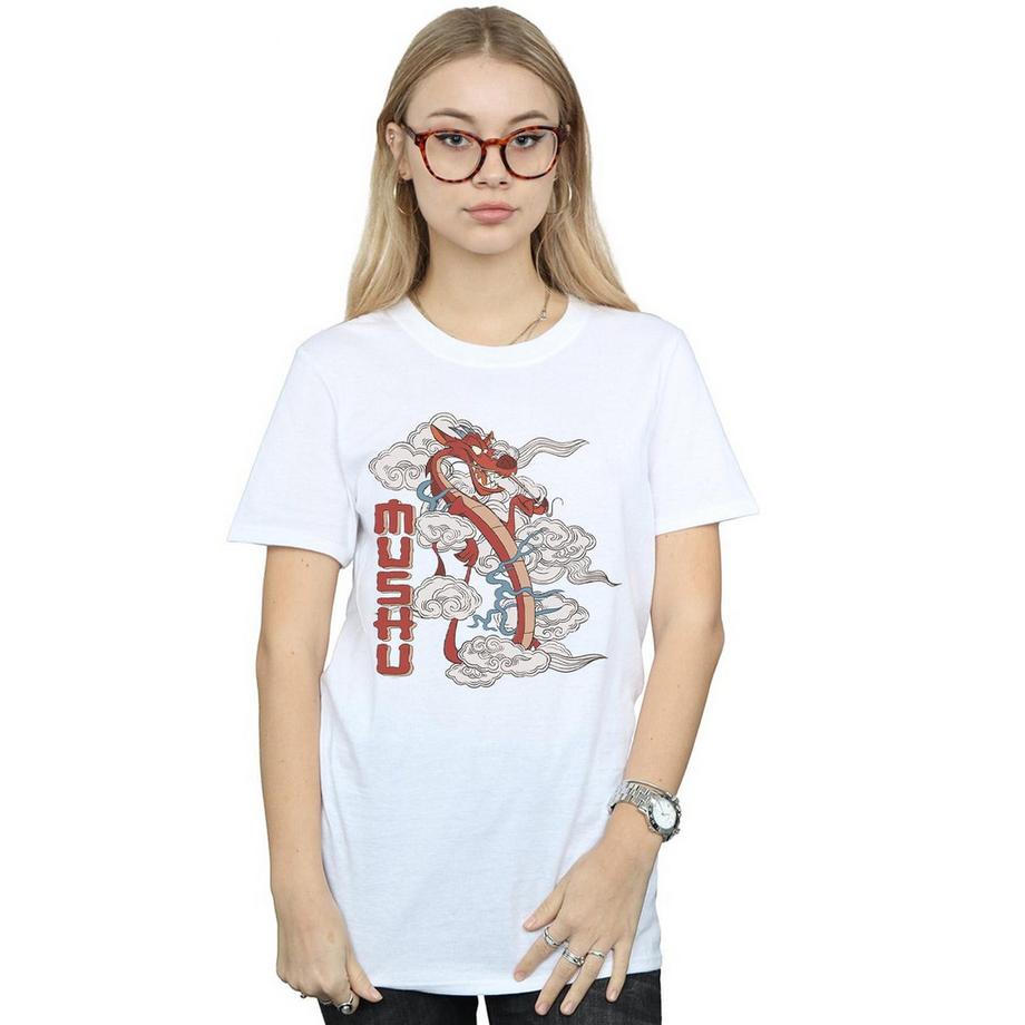Disney Mushu Dragon T-Shirt Imprimé  