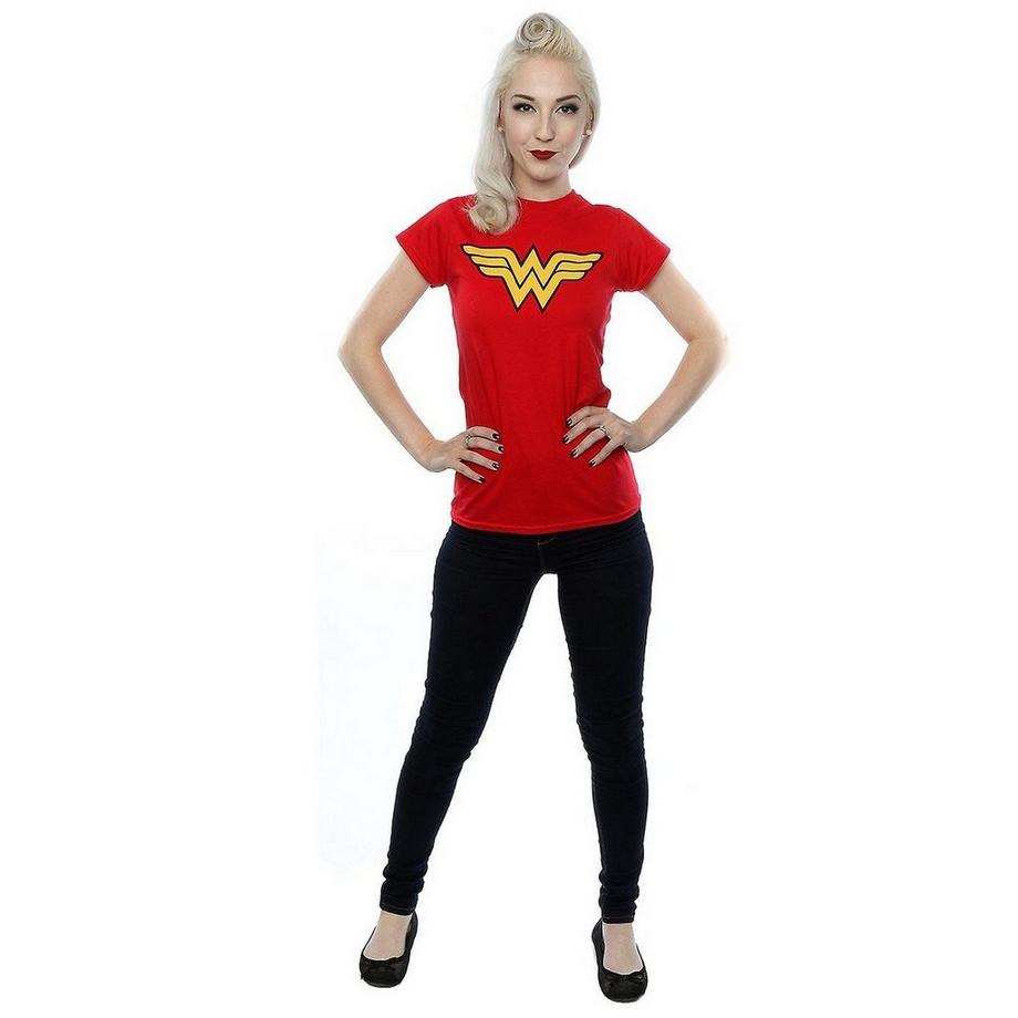 Wonder Woman Wonder Woman Logo T-Shirt Manches Courtes  