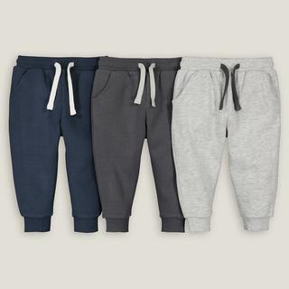 La Redoute Collections  Lot de 3 jogpants en molleton 