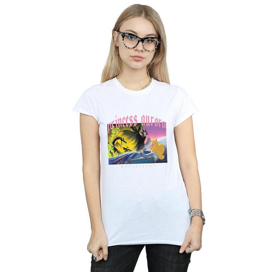 Disney Sleeping Beauty Princesse Aurore Maléfique T-Shirt  