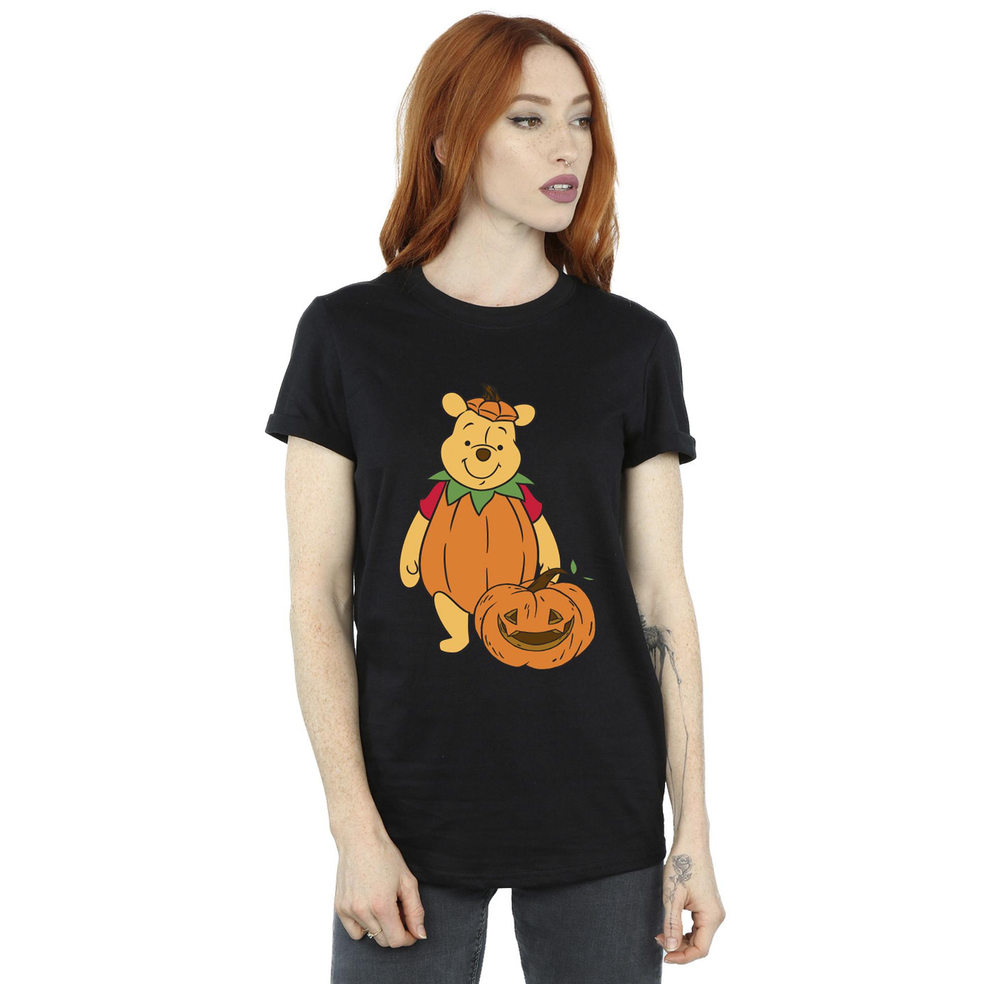 Winnie the Pooh Halloween Citrouille Imprimé Graphique T-Shirt  