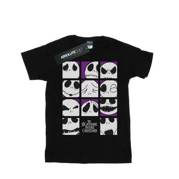 Nightmare Before Christmas Many Faces Of Jack TShirt