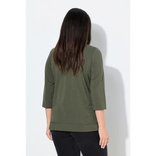 Ulla Popken Nice Classic Girocollo Maniche 3/4 Maglia  