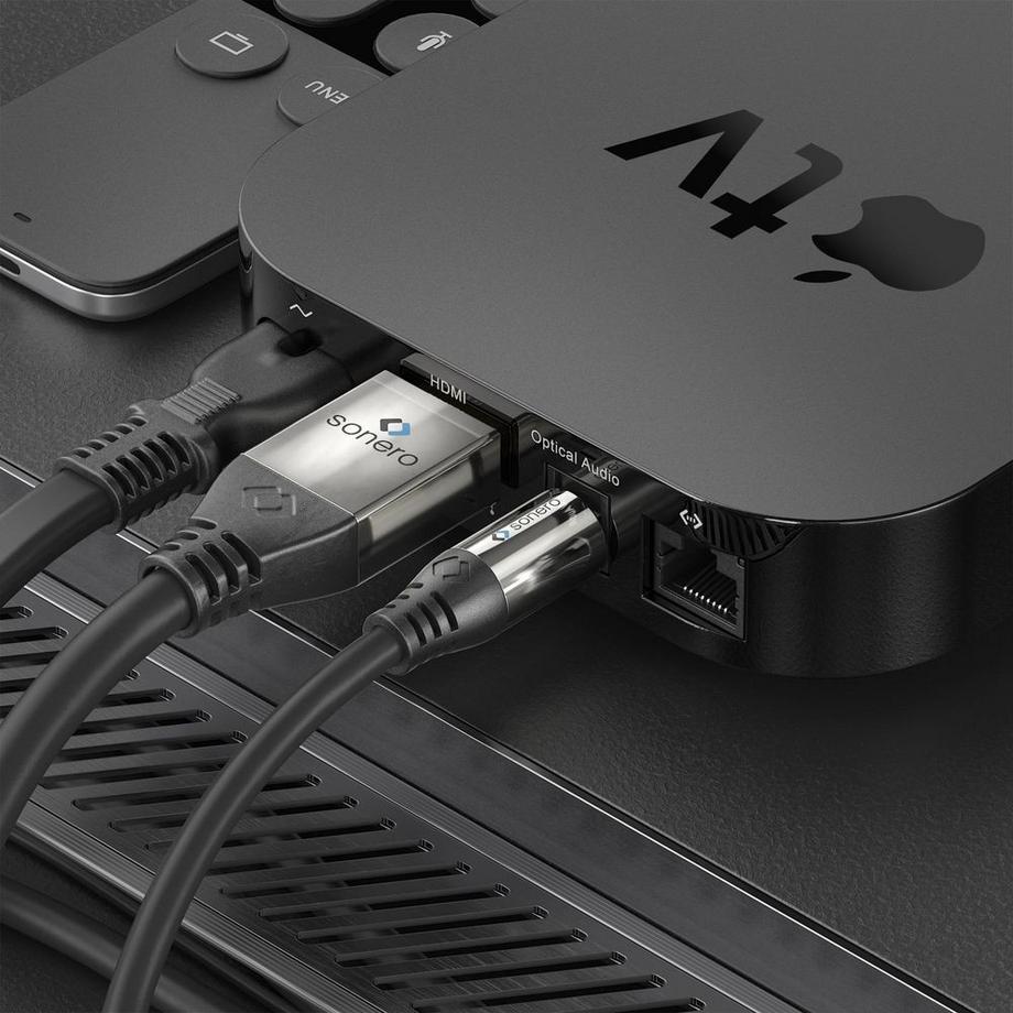 sonero  sonero S-OC100-020 cavo audio 2 m Toslink Nero 