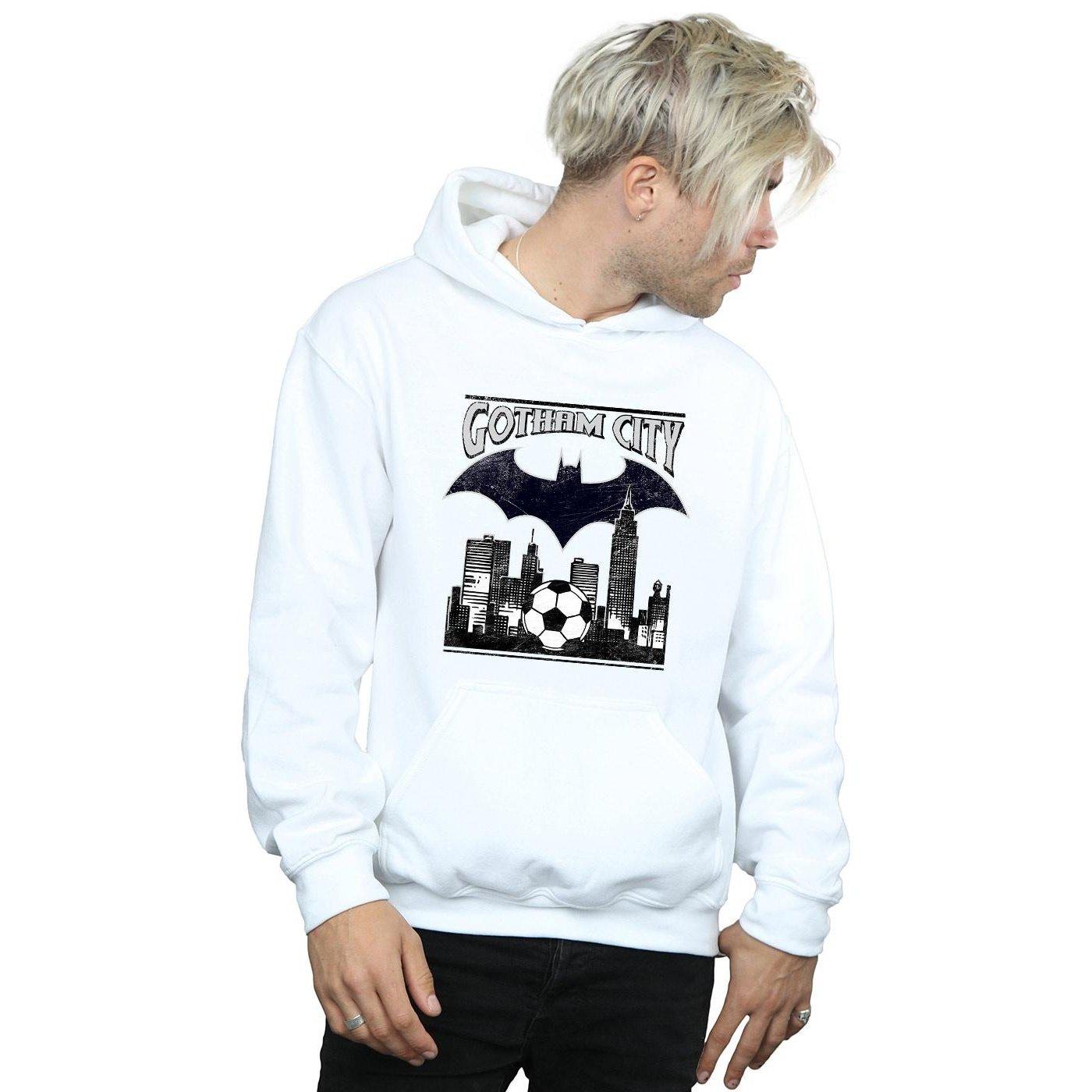 DC COMICS Gotham City Felpa con cappuccio  