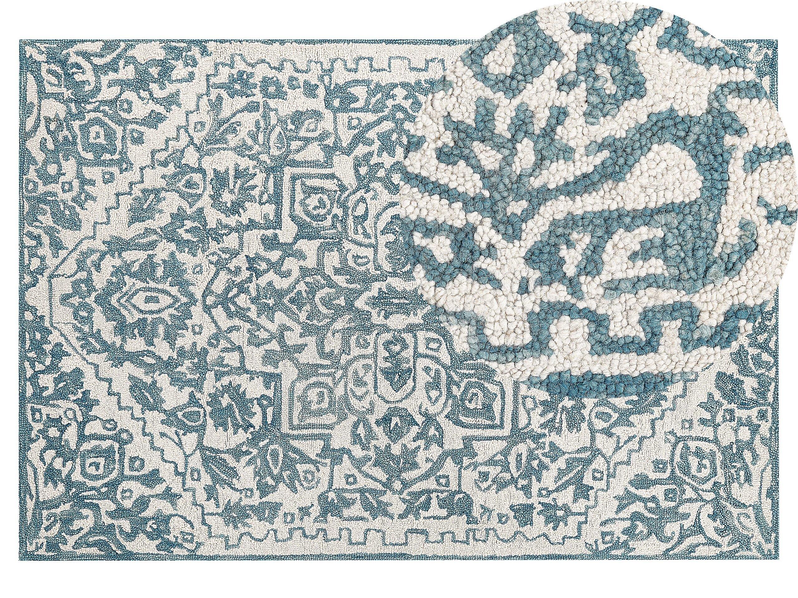 Beliani Teppich aus Wolle Retro AHMETLI  