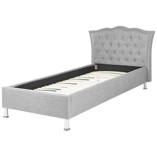 Beliani Bett mit Lattenrost aus Polyester Glamourös METZ  