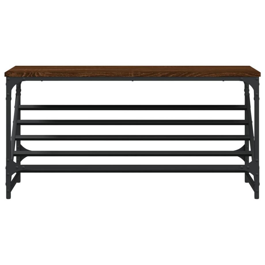 VidaXL Étagère à chaussures bois d'ingénierie  