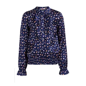 Chemisier À Motif Et Ruchés Fille