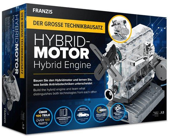Franzis Verlag  Franzis Verlag 67157-8 maßstabsgetreue modell Vehicle engine model Montagesatz 1:3 