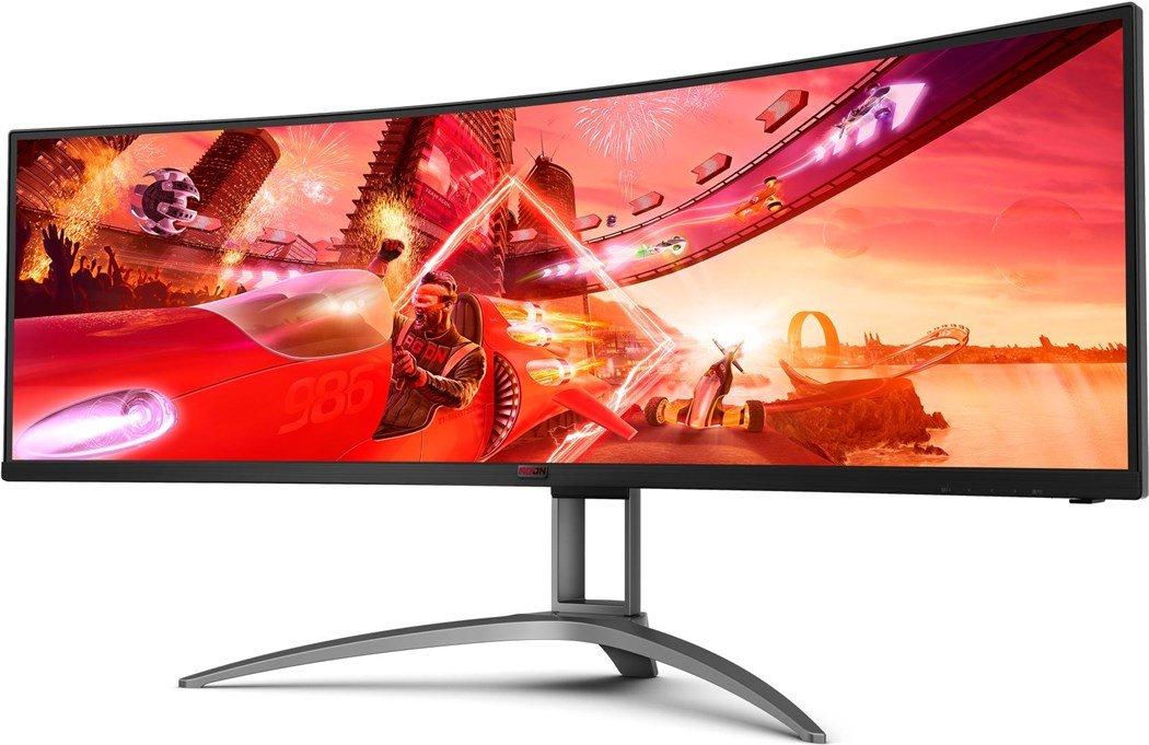 AOC  B2 AG493UCX2 Monitor PC 124 cm (48.8") 5120 x 1440 Pixel Quad HD LED Nero 