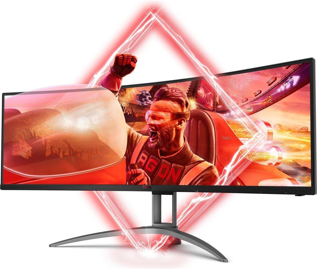 AOC  B2 AG493UCX2 Monitor PC 124 cm (48.8") 5120 x 1440 Pixel Quad HD LED Nero 