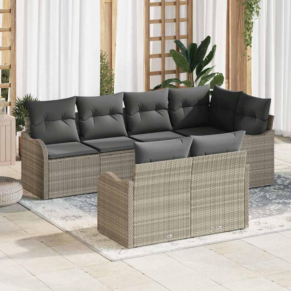 VidaXL Gartensofa-set poly-rattan  