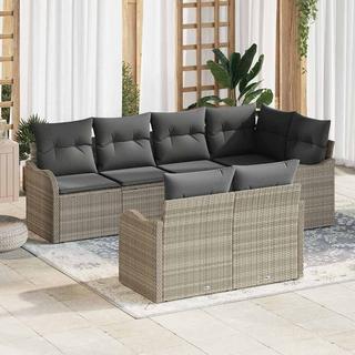 VidaXL Gartensofa-set poly-rattan  