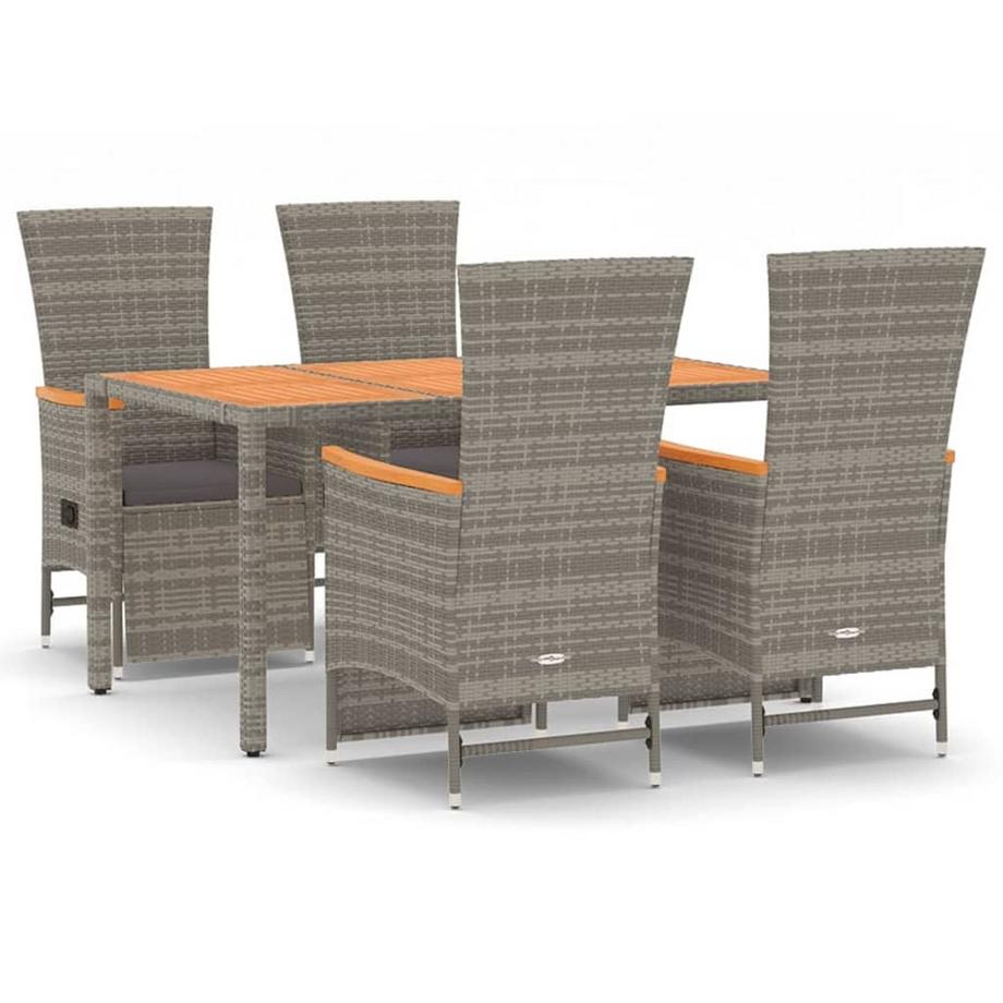 Garten essgruppe poly-rattan