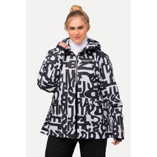 Ulla Popken  Performance-Jacke, Kapuze, wasserdicht, 2-Wege-Zipper 