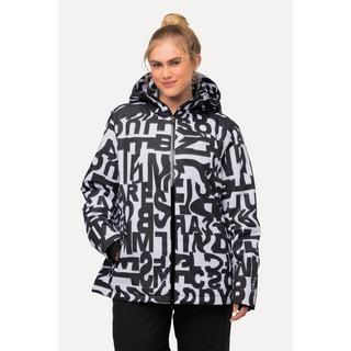 Ulla Popken  Performance-Jacke, Kapuze, wasserdicht, 2-Wege-Zipper 