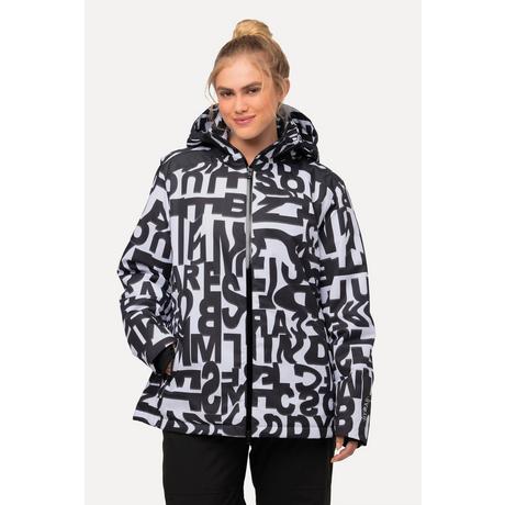 Ulla Popken  Performance-Jacke, Kapuze, wasserdicht, 2-Wege-Zipper 