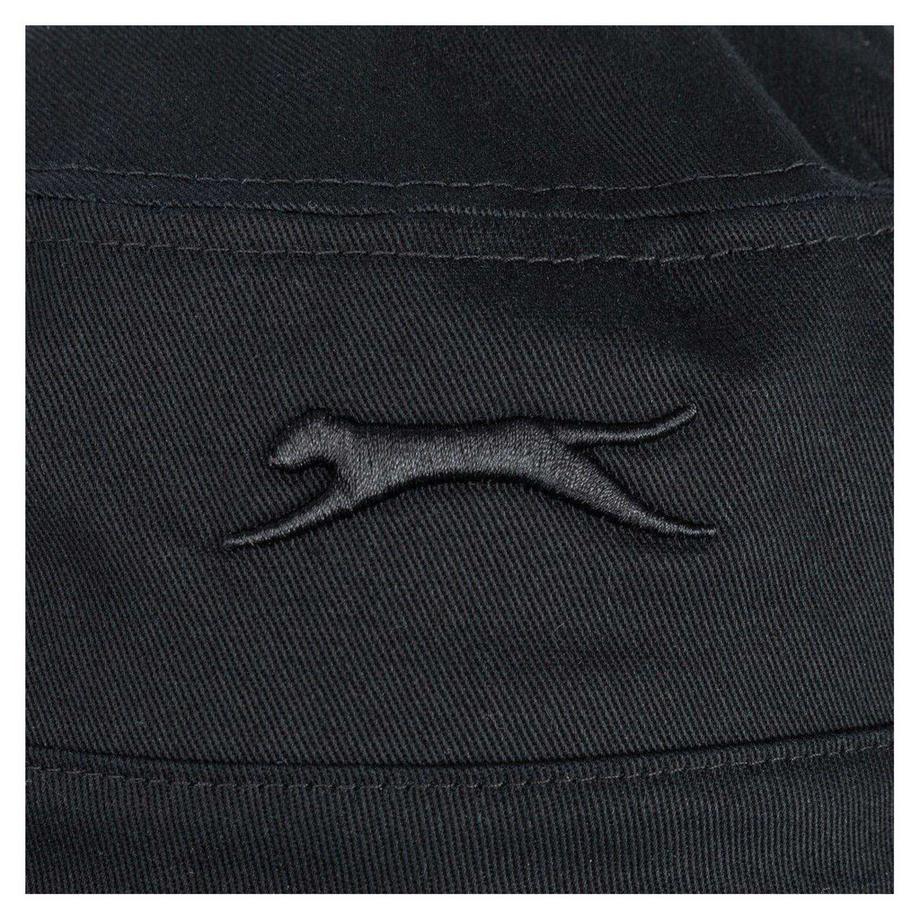 Slazenger Cappello A Secchiello Logo Ricamato Cotone  