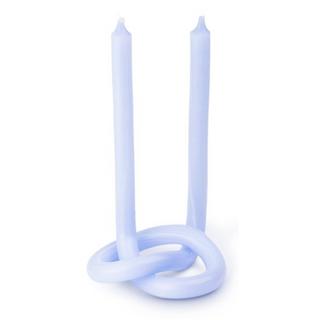 Knot Candles Knot Kerze Lavendel hell  