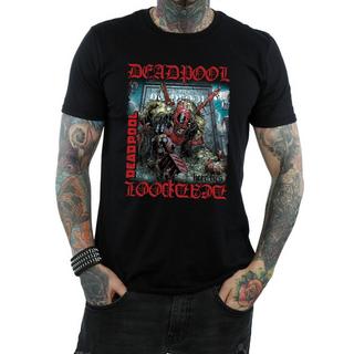 MARVEL  Here Lies Deadpool TShirt 