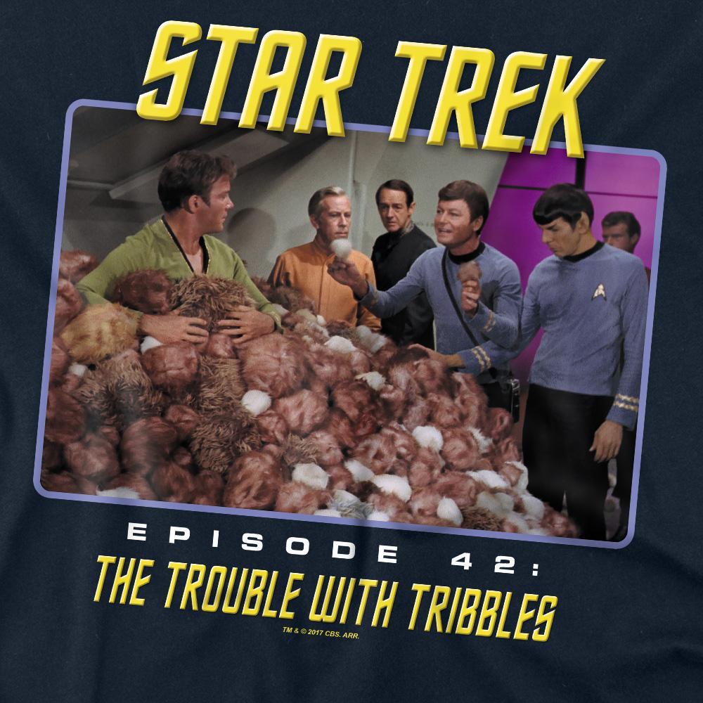 Star Trek Star Trek The Trouble with Tribbles T-Shirt Maniche Lunghe  