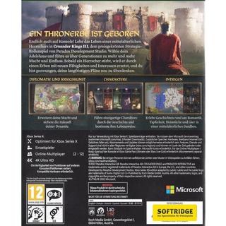GAME  Crusader Kings III Day One Edition Tag Eins Deutsch, Englisch Xbox Series X 