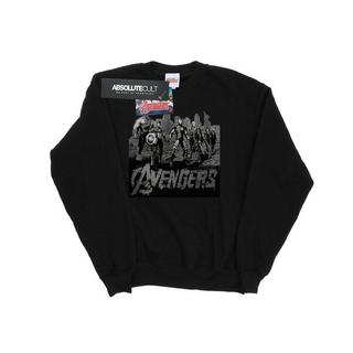 MARVEL Avengers Grafikdruck Sweatshirt  