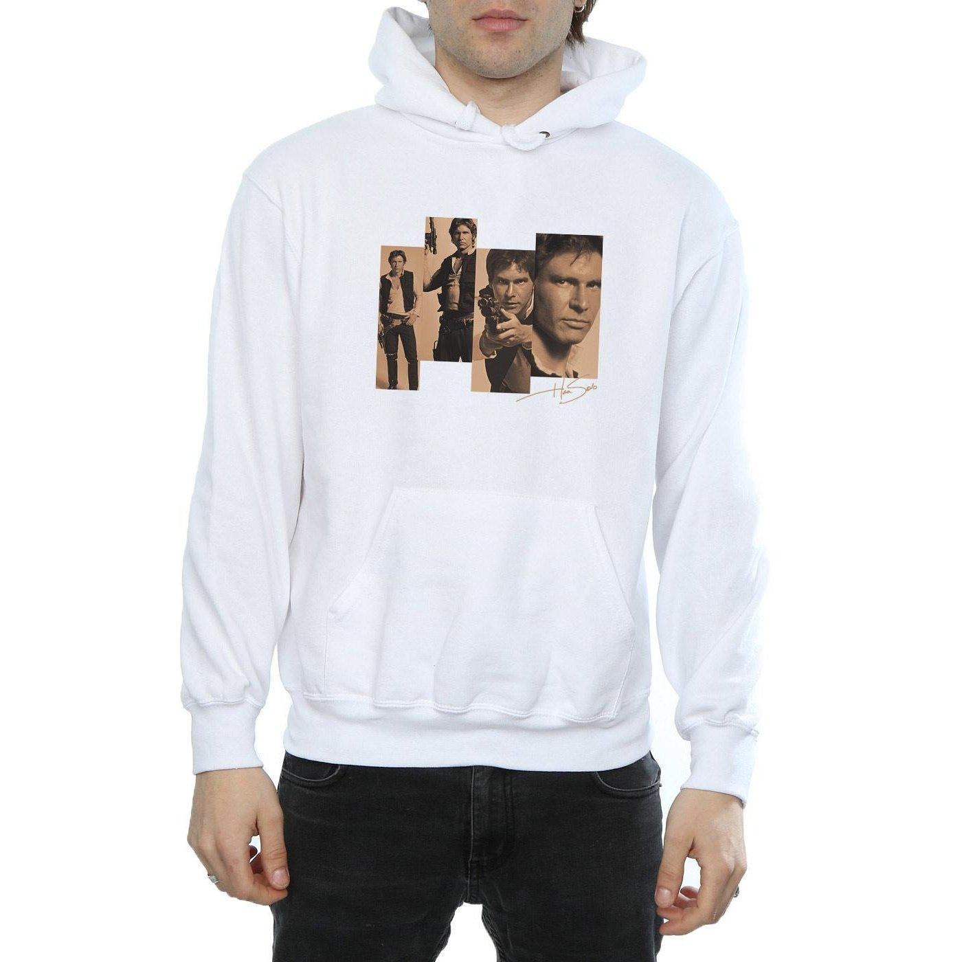 STAR WARS Star Wars Han Solo Collage Felpa con cappuccio  