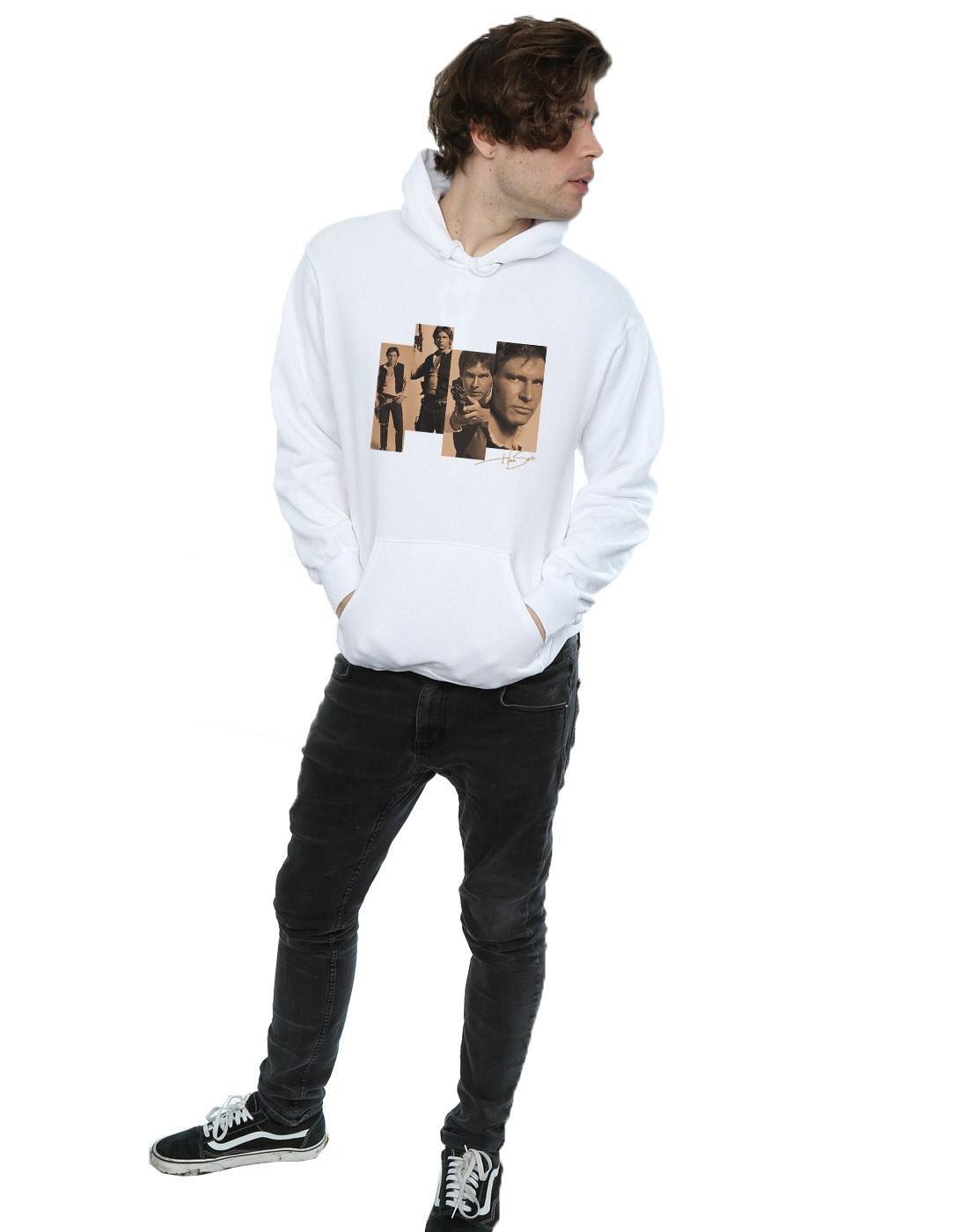 STAR WARS Star Wars Han Solo Collage Felpa con cappuccio  