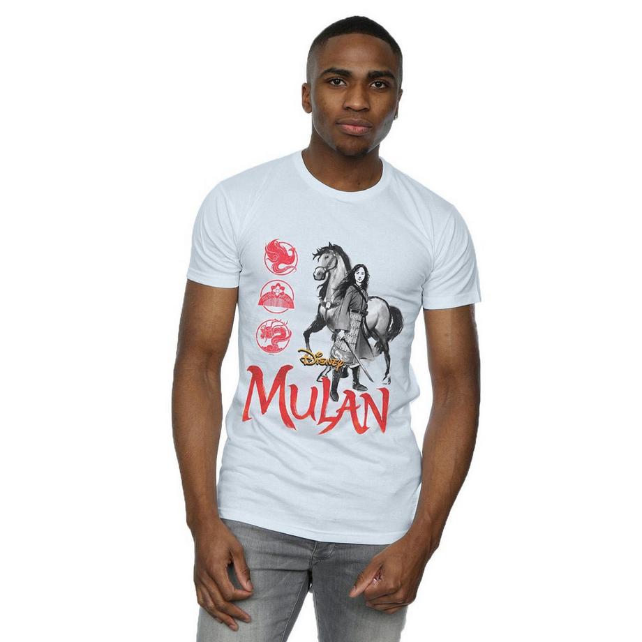 Disney Mulan T-Shirt Stampa Grafica  