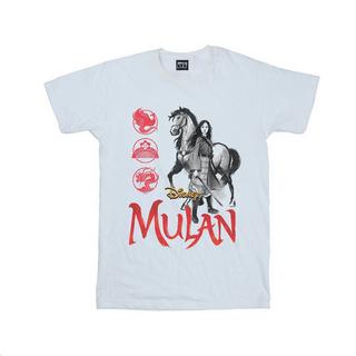 Disney Mulan Grafikdruck T-Shirt  