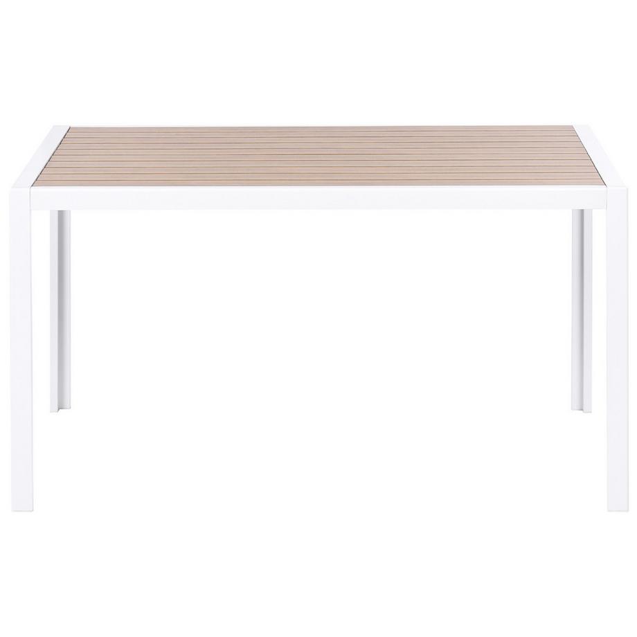 Beliani Set da pranzo per giardino con sedie en Alluminio Scandinavo VISSO  