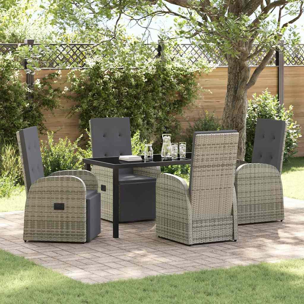 VidaXL Patio möbel set poly-rattan  
