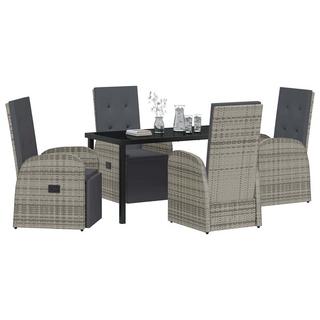 VidaXL Patio möbel set poly-rattan  