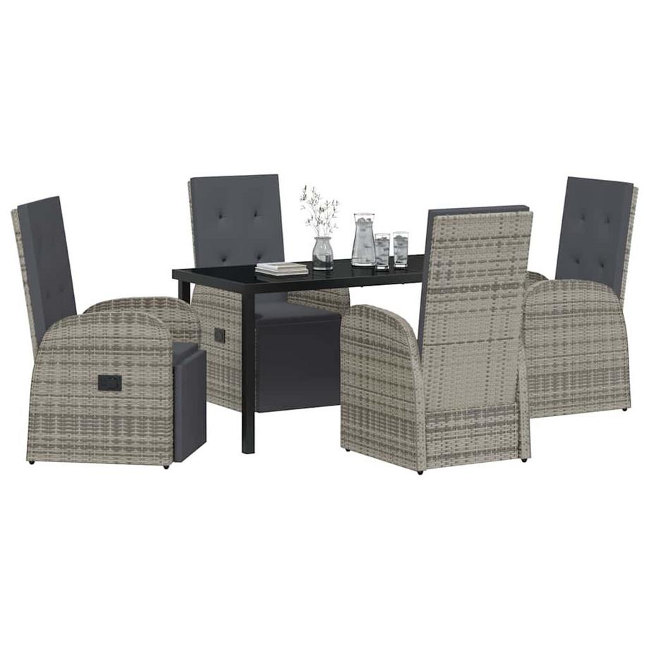 VidaXL Patio möbel set poly-rattan  
