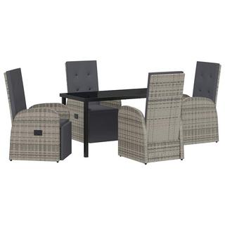VidaXL Patio möbel set poly-rattan  