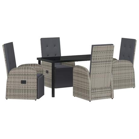 VidaXL Patio möbel set poly-rattan  