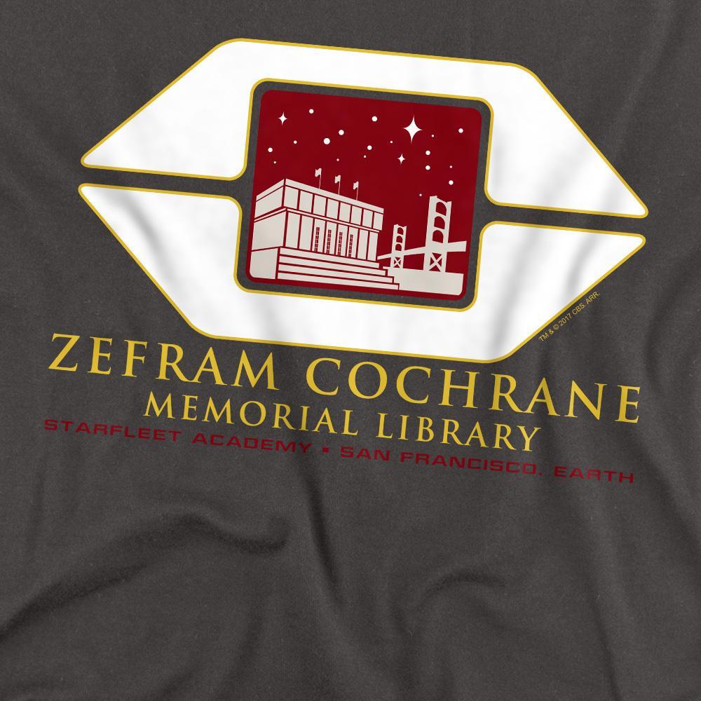 Star Trek Cochrane Library T-Shirt Maniche Lunghe  