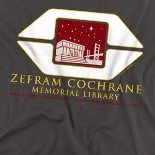 Star Trek Cochrane Library T-Shirt Maniche Lunghe  