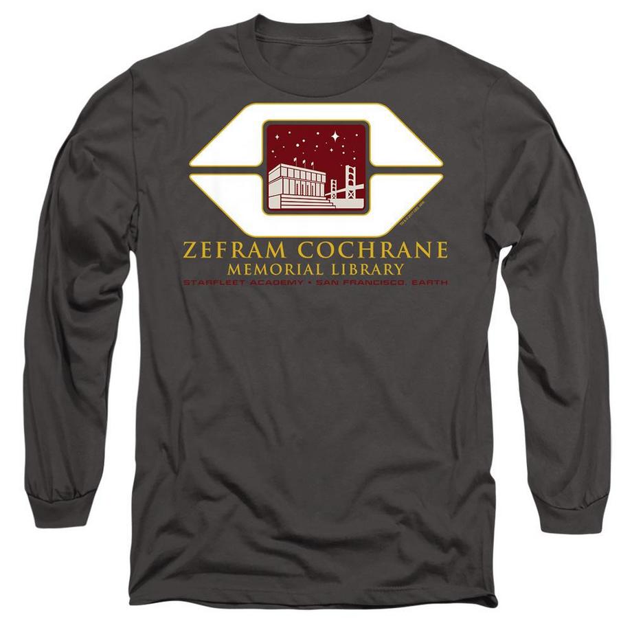 Star Trek Cochrane Library T-Shirt Manches Longues  