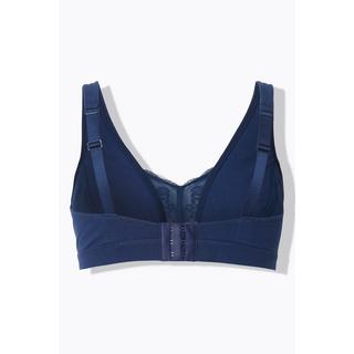 Ulla Popken Bralette Empiècement Dentelle Sans Armature Bonnet C-E  