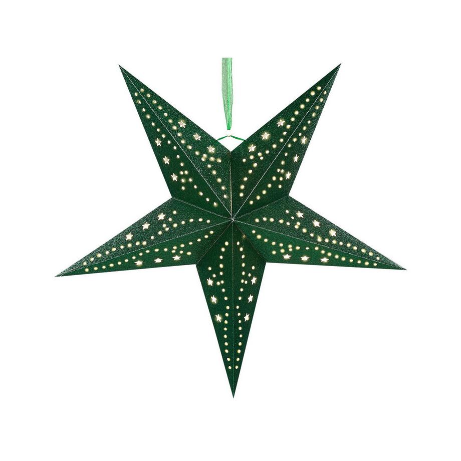 Beliani Set di 2 decorazioni da appendere en Carta Moderno MOTTI  