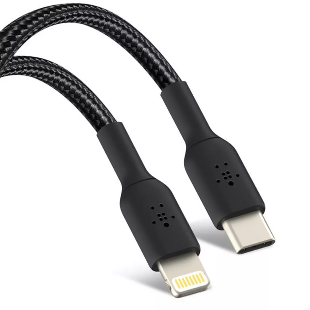 Belkin CAA004BT2MBK lightning cable 2 m Black