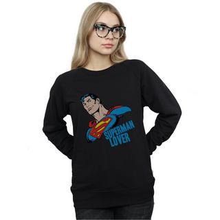 DC COMICS Superman Lover Sweatshirt Imprimé  